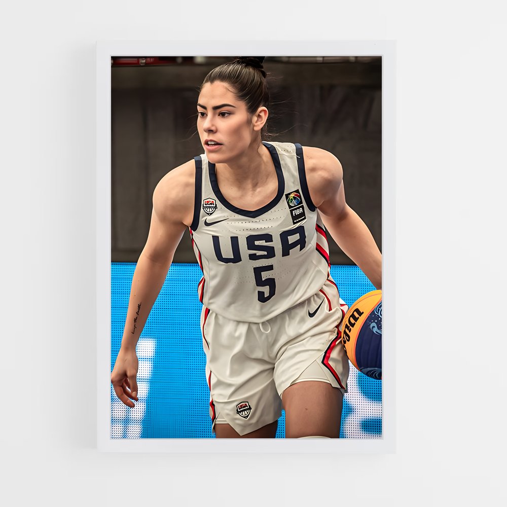 Poster Kelsey plum – affiche Basketball (vue 3)